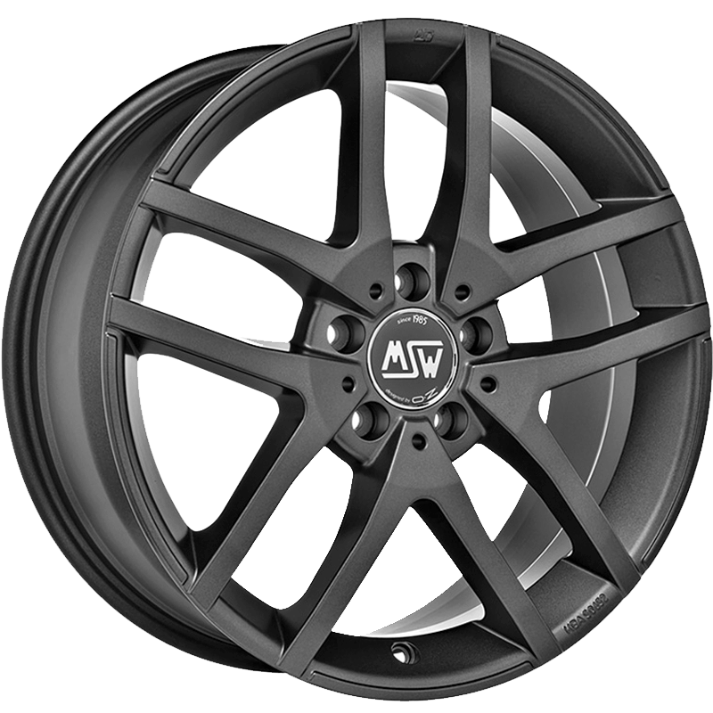 MSW 28 Matt Dark Grey Wheels