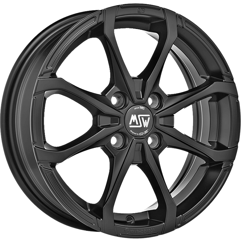 MSW X4 Matt Black Wheels