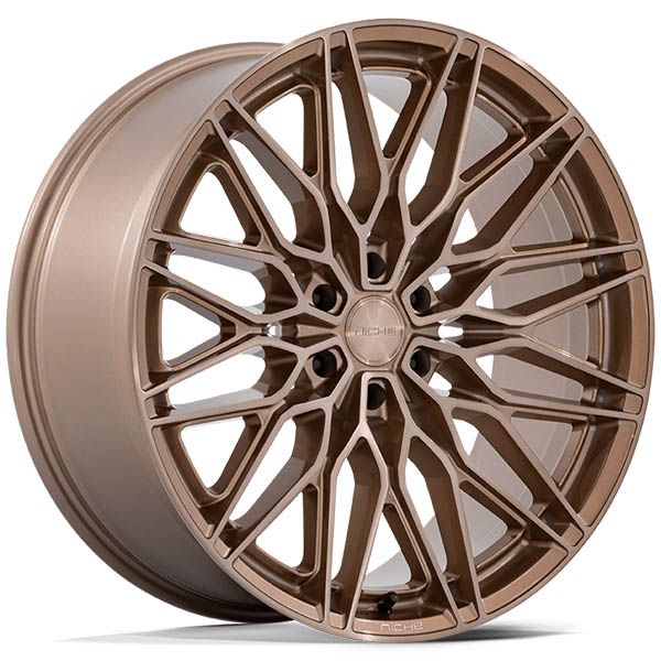 Niche Calabria 6 Platinum Bronze wheel