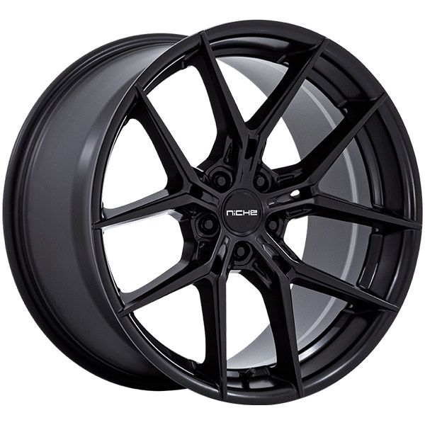 Niche Prodigy 5 Matte Black wheel