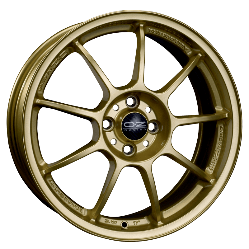 OZ Racing ALLEGGERITA HLT Race Gold Wheels