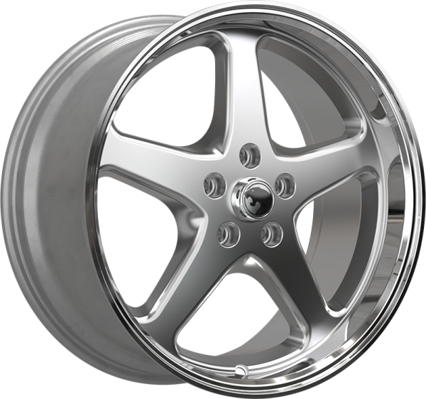 Panthera Walkin Silver Machined Lip Wheels