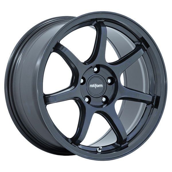 Rotiform BPU Gloss Blue Grey wheel