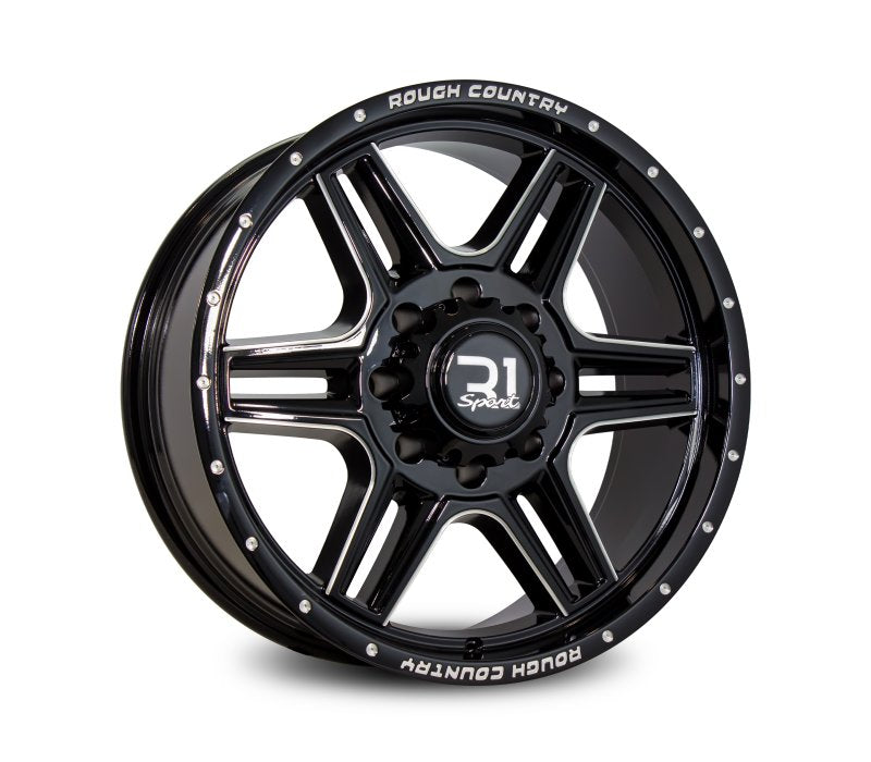 SC Racing 2671 Gloss Black with Mill Spokes Wheels