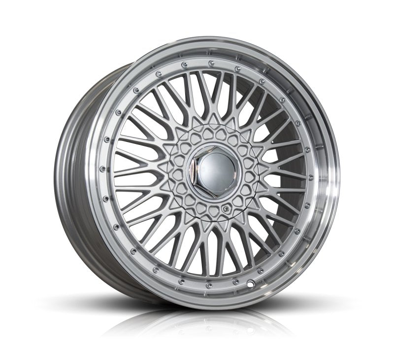 SC Racing 508 Silver Machine Lip Wheels