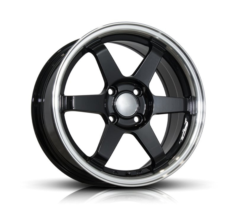 SC Racing DX146 Black Machine Lip Wheels