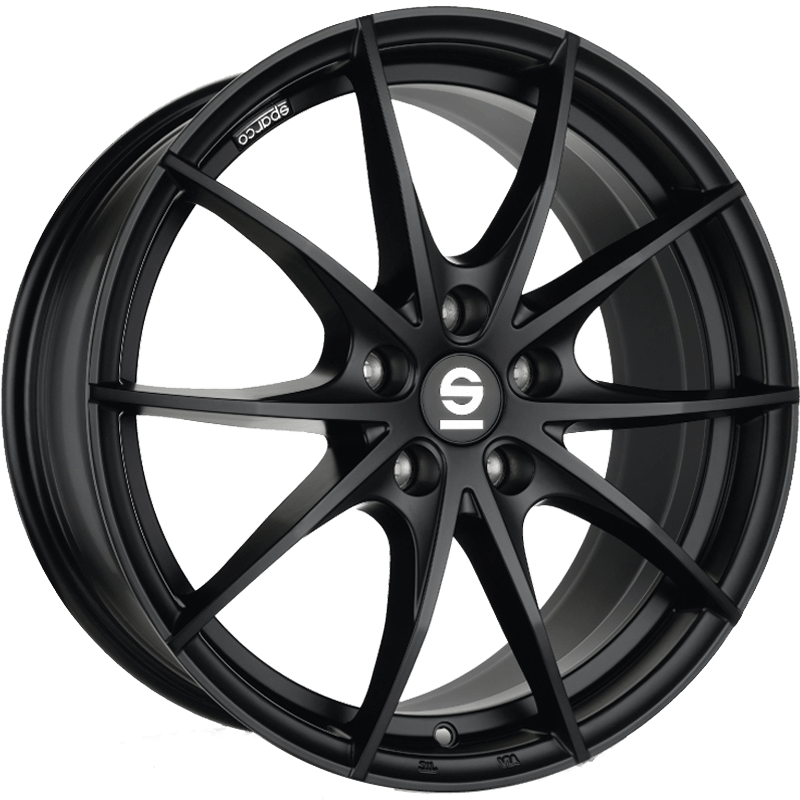 Sparco TROFEO 5 Matt Black Wheels
