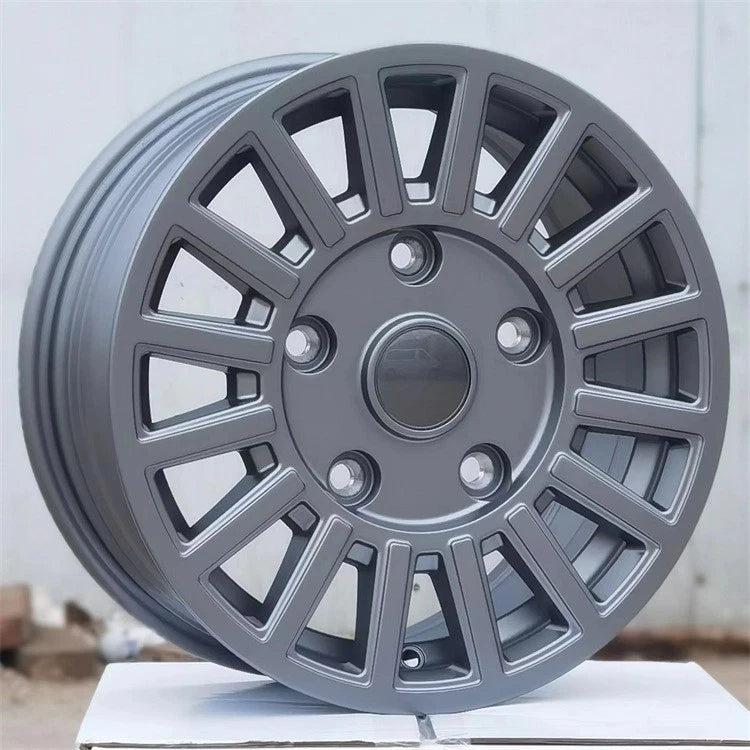 Tuff Plus Transit Style Matte Gunmetal Wheels