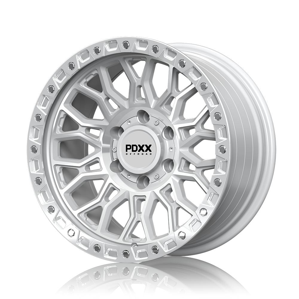 PDXX Offroad Kito Silver W/ Machined Ring Wheels