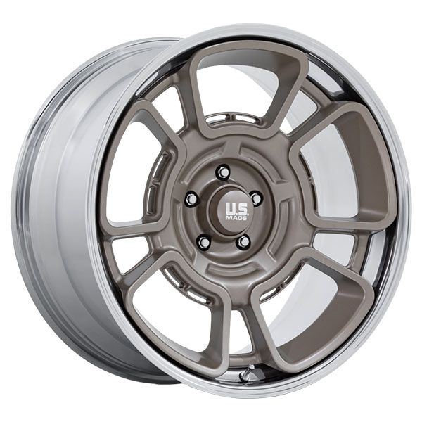 US Mags Flagstaff Pewter with Chrome Lip