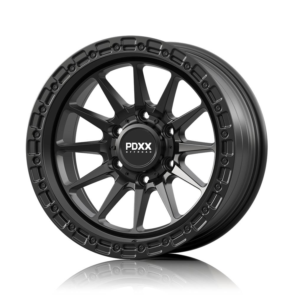 PDXX Offroad Sando Satin Black Wheels
