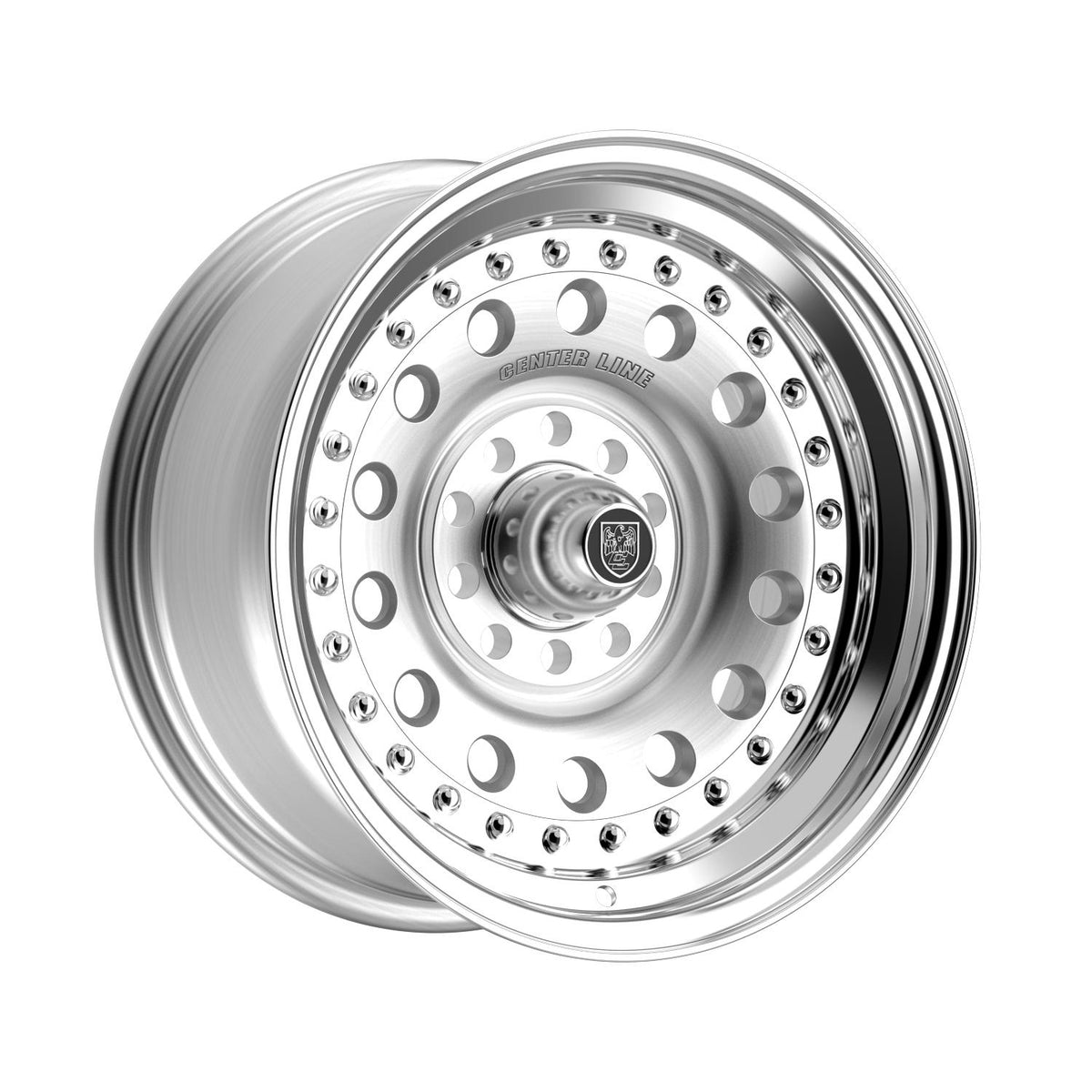 Center Line Pro Stock 2.0 Brushed Aluminium / Polished Wheels