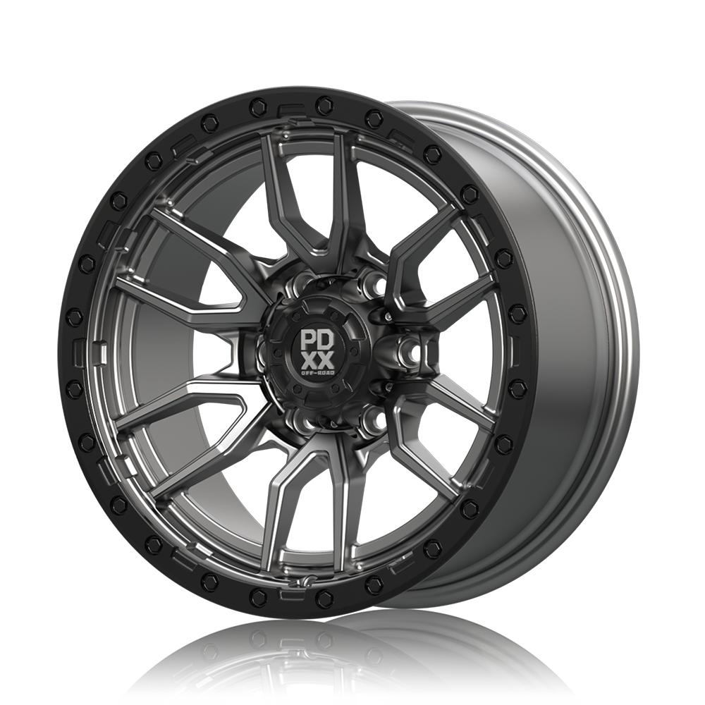 PDXX Offroad Bush Satin Gunmetal Wheels