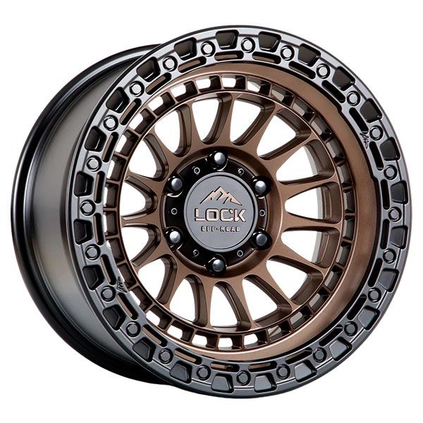 Lock Off-Road Mojave Matte Bronze Black Lip