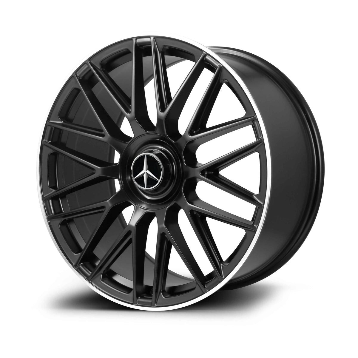 RSeries MC173 SF Satin Black Machined Lip Wheels