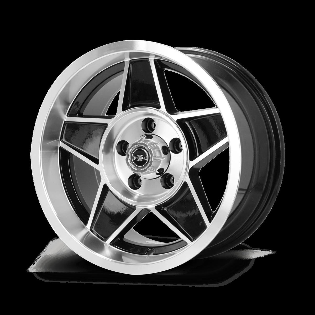 CTM Muscle Globe Black / Machined Face Wheels