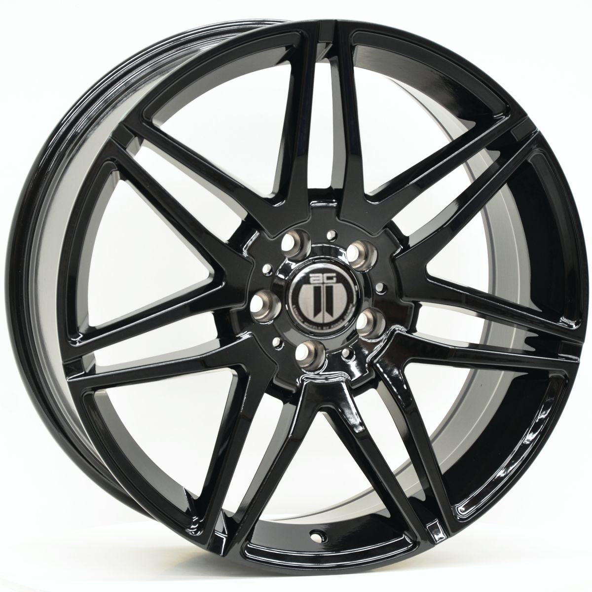 AG Wheels AM320 Gloss Black Wheels