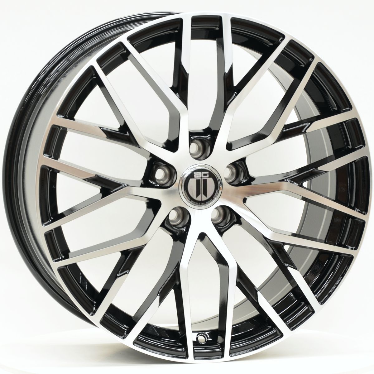AG Wheels LACE Black Machined Wheels