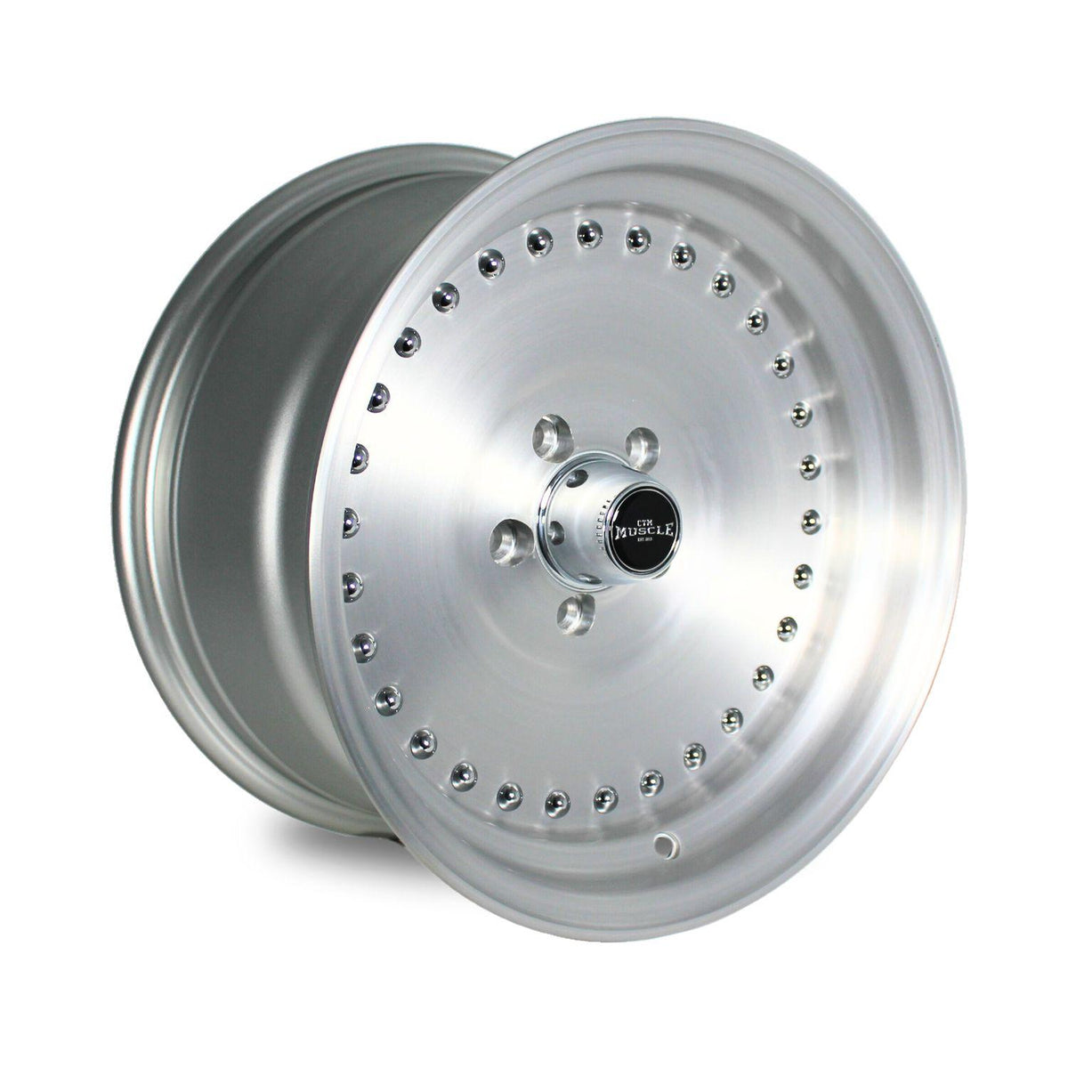CTM Muscle Burnout II Satin Brushed Alloy Wheels