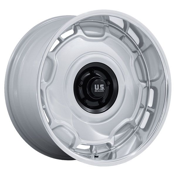US Mags Arlington Silver with Black Centre
