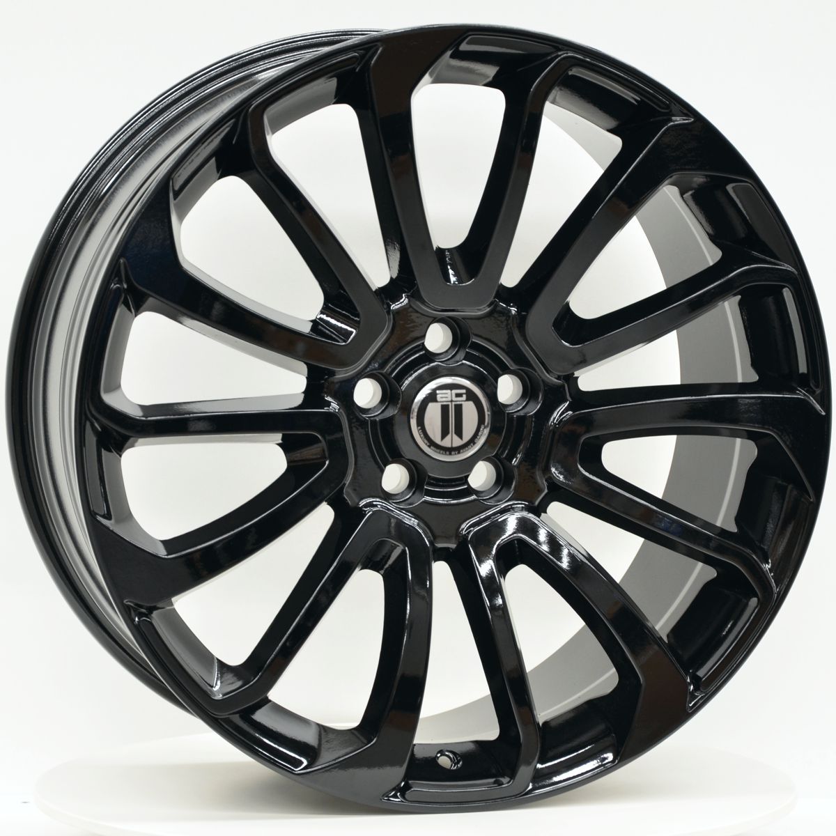 AG Wheels FIN Gloss Black Wheels