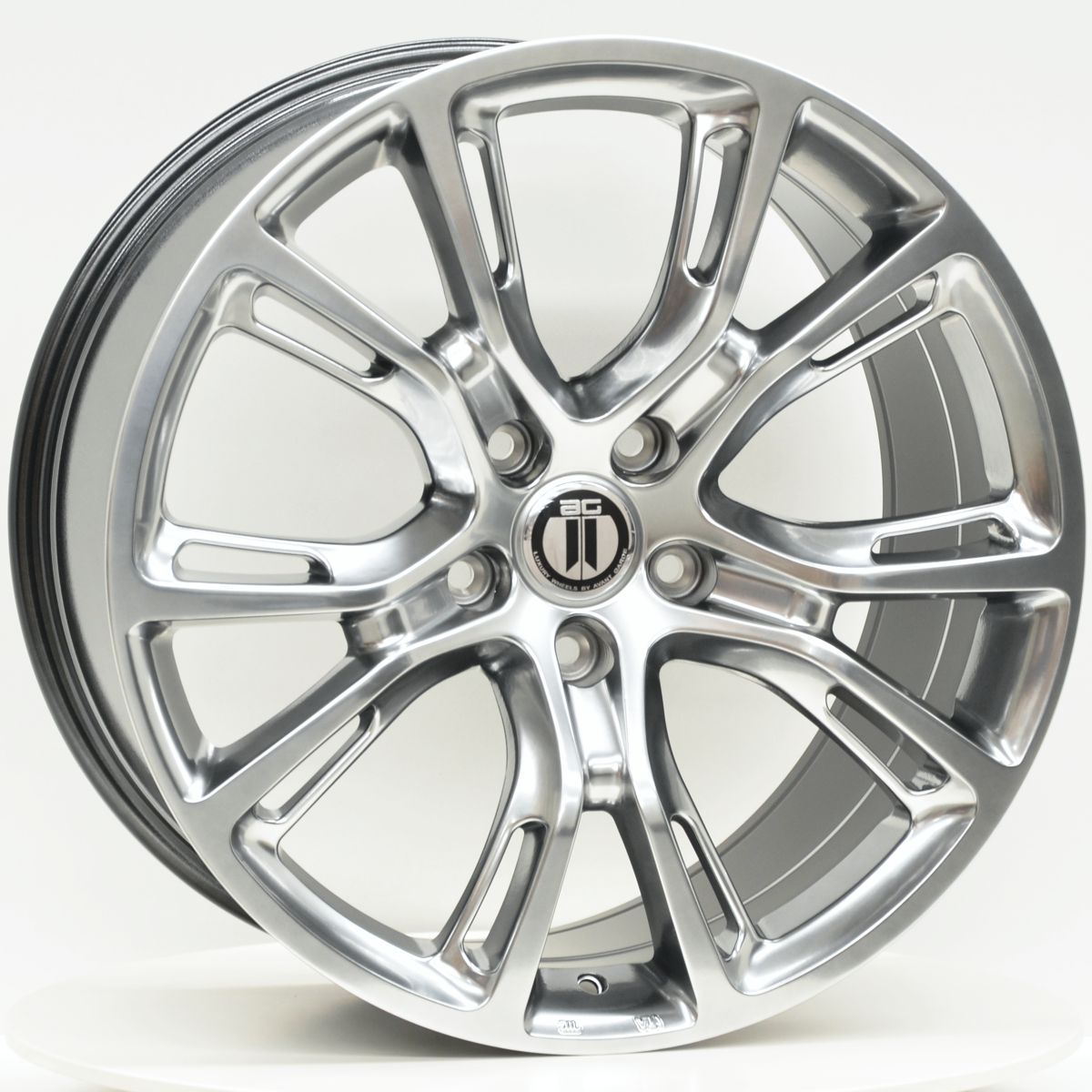 AG Wheels SPM Dark Silver Wheels