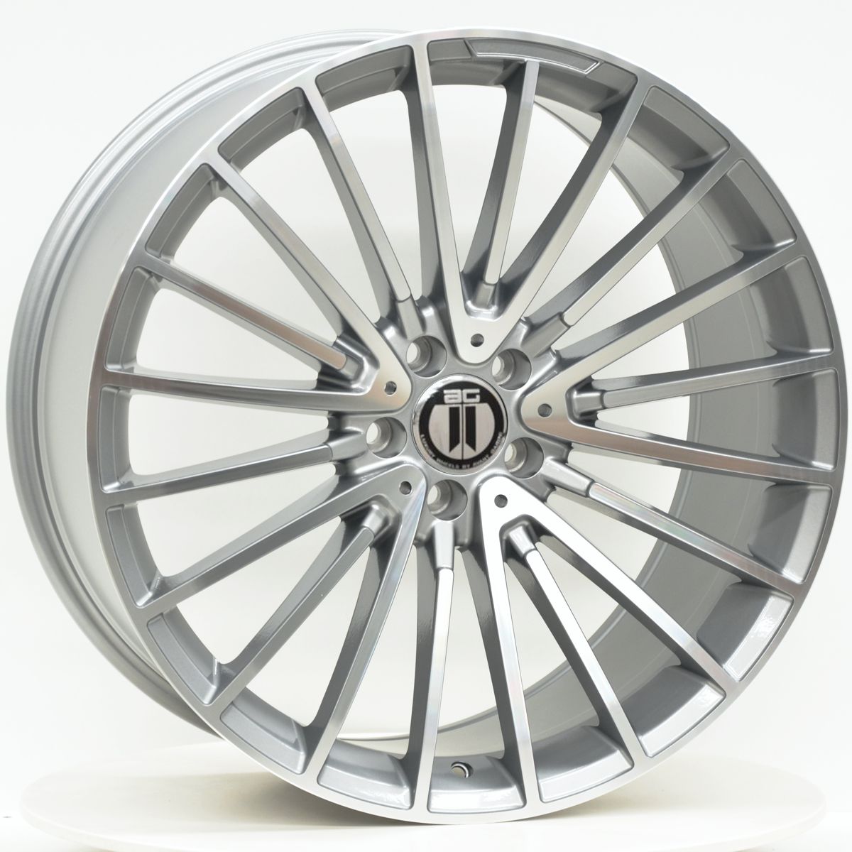AG Wheels AM600 Grey Machined Face Wheels