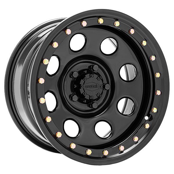 Dynamic Steel Simulated Beadlock Soft 8 Black