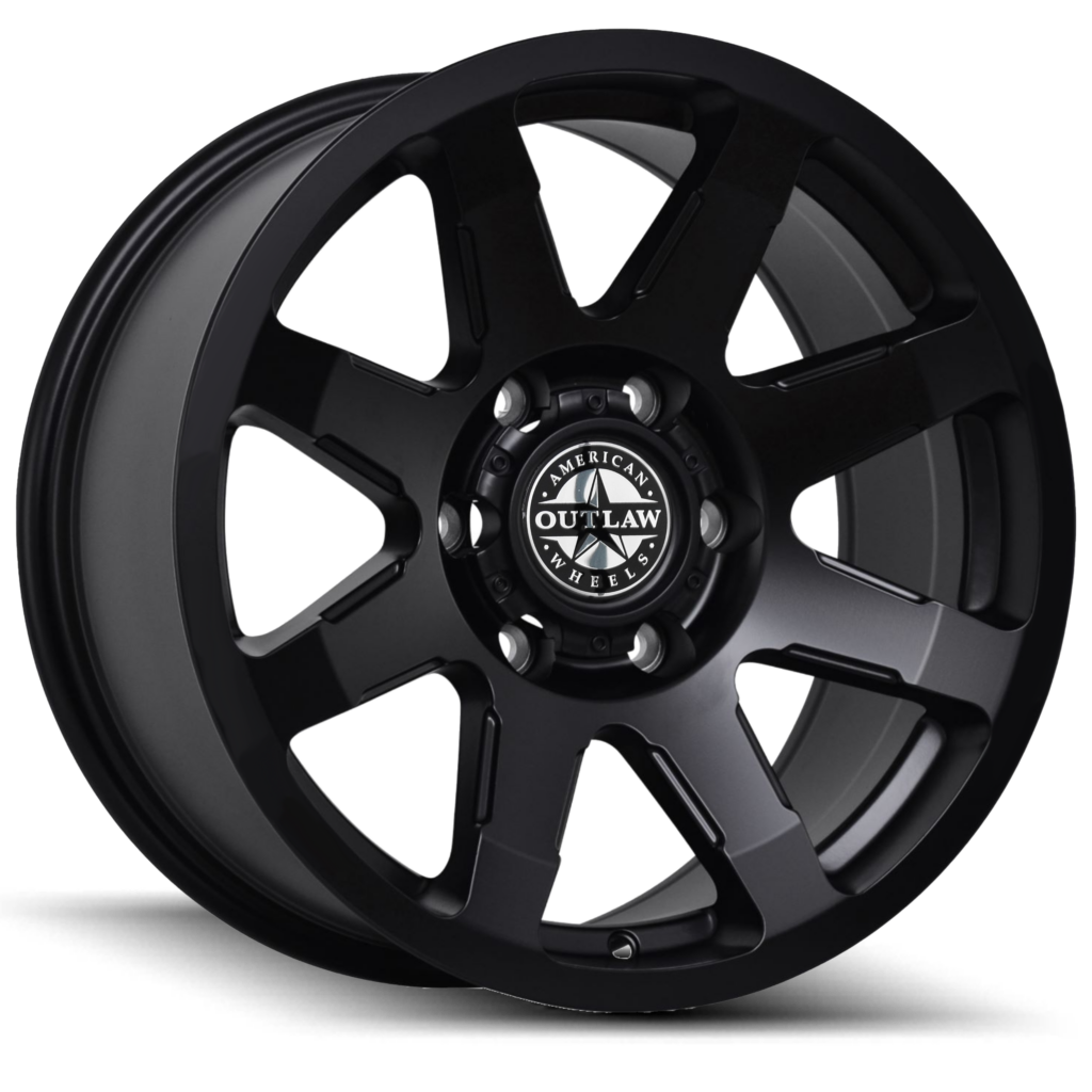 American Outlaw Legacy Satin Black wheel
