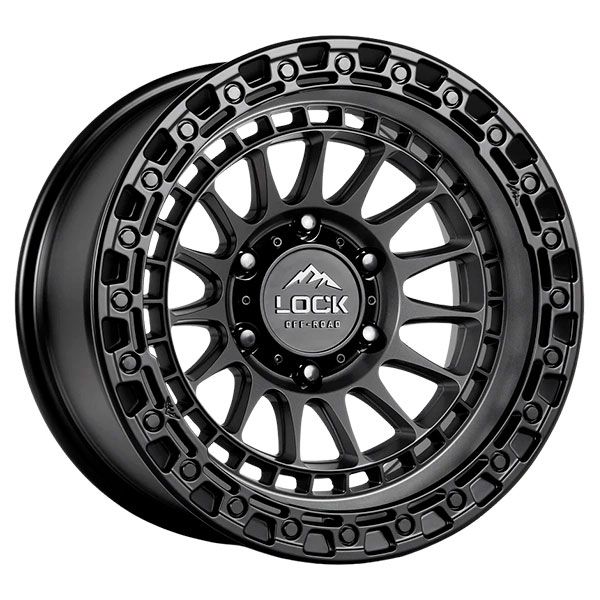 Lock Off-Road Mojave Matte Grey Black Lip