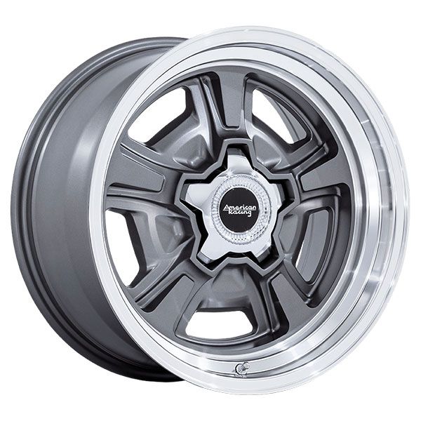 American Racing Marauder Anthracite w/diamond cut lip