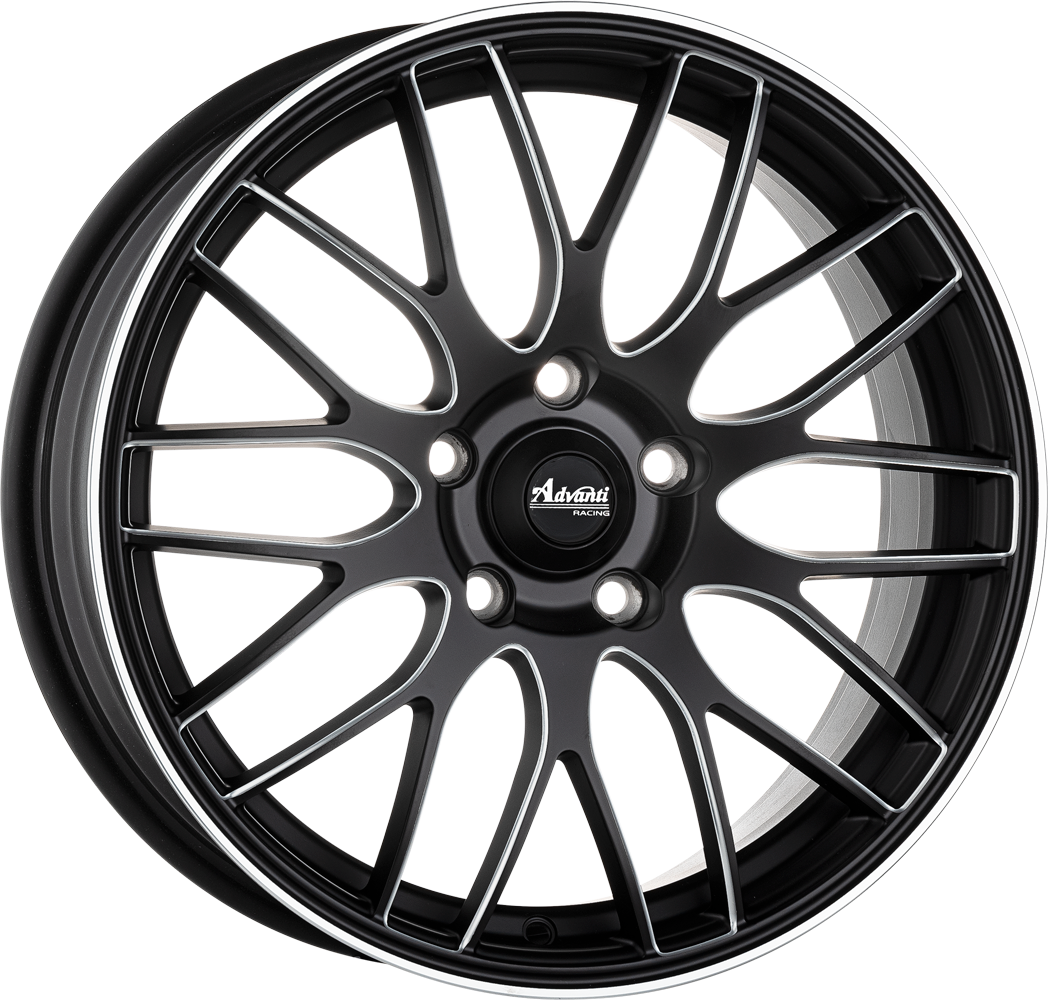 Advanti Racing M8501 Matte Black Milled