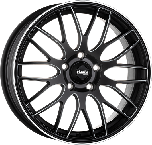Advanti Racing M8501 Matte Black Milled