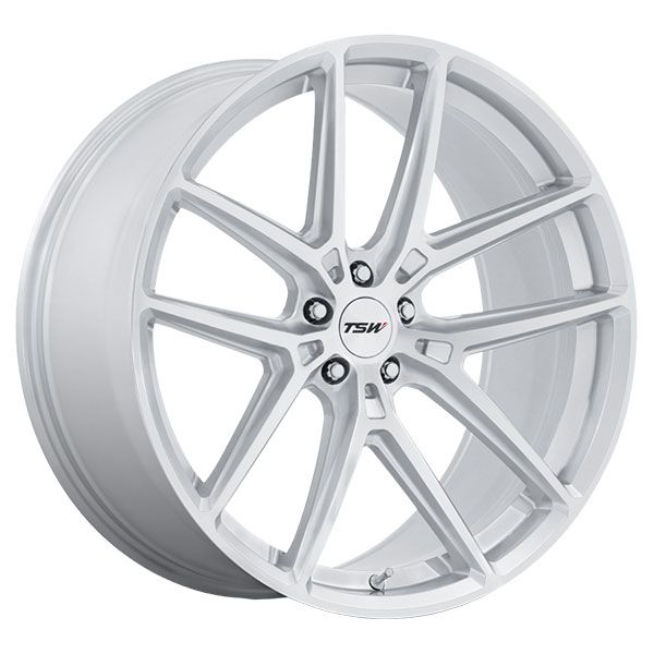 TSW Imola Gloss Silver with Machined Face