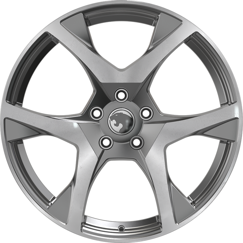 Panthera VF-8 Gunmetal Machined Face Wheels — wheel product image