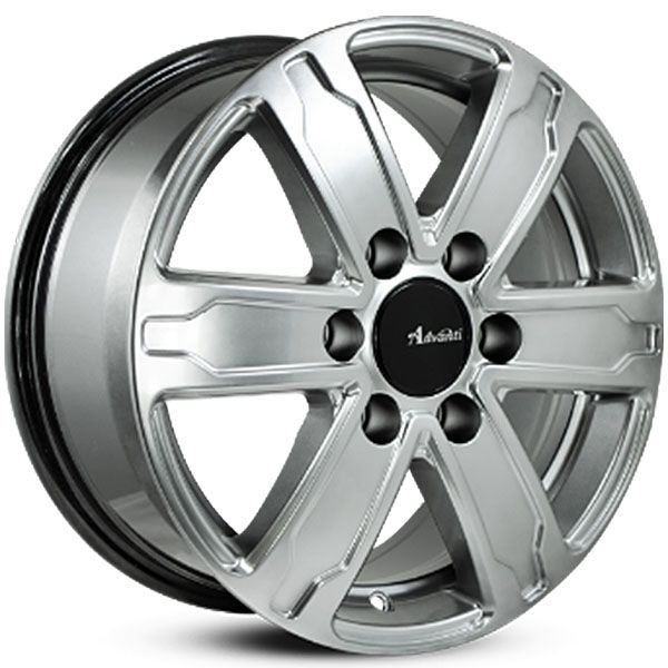 Advanti Racing Tungsten Hyper Silver wheel