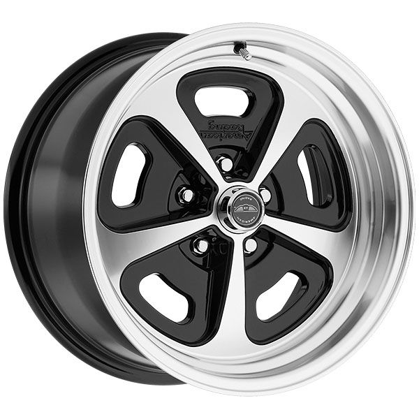 American Racing 500 Mono Cast VN501 Gloss Black Machined wheel