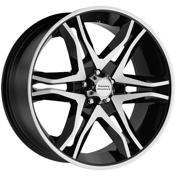American Racing Mainline AR893 Gloss Black Machined wheel
