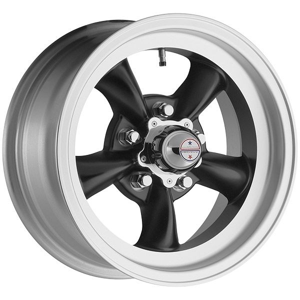 American Racing Torq Thrust D VN105 Satin Black w/machined lip wheel