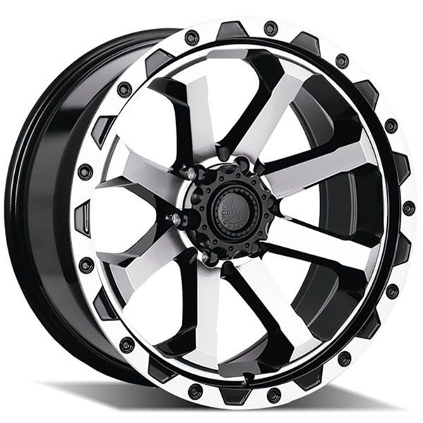 American Outlaw Capone Satin Black w/machined face