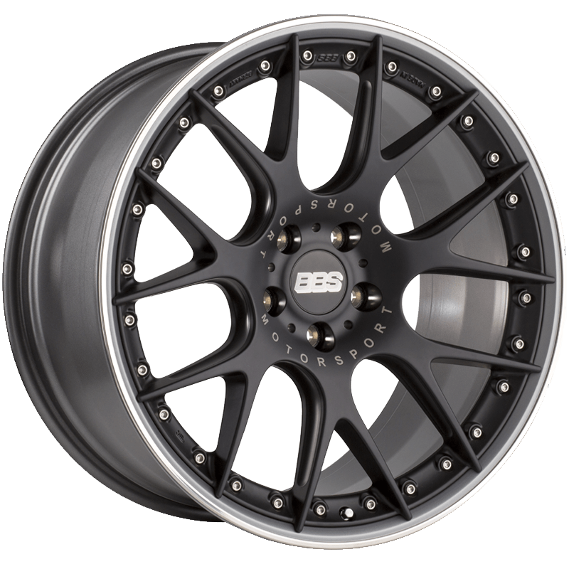 BBS CH-R II Satin Black Wheels
