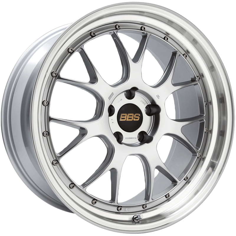 BBS LM-R Diamond Silver Clear Polish Wheels
