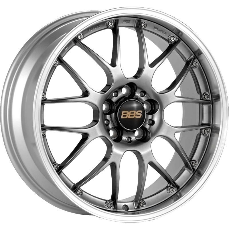 BBS RS-GT Diamond Black Clear Polish Wheels