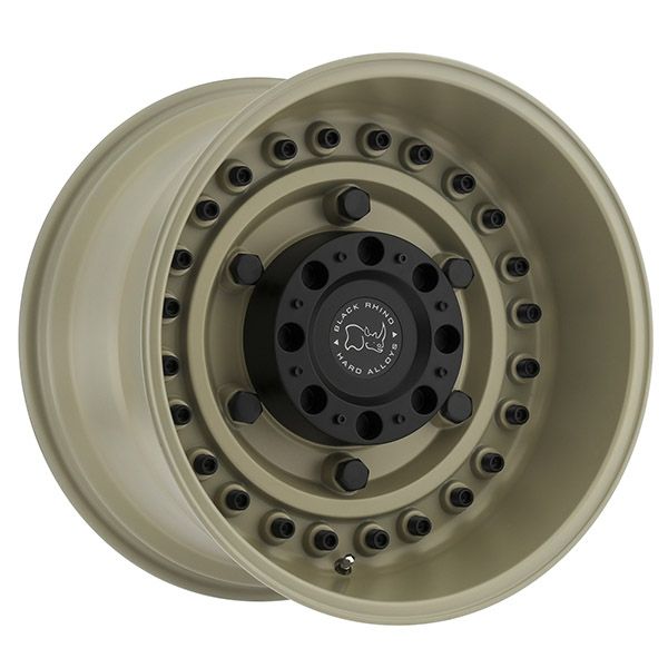 Black Rhino Armory Desert Sand wheel