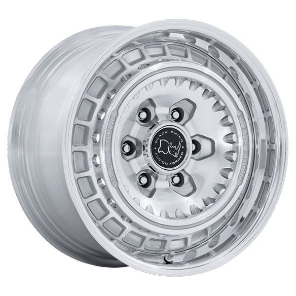 Black Rhino Bastion Gloss Silver wheel