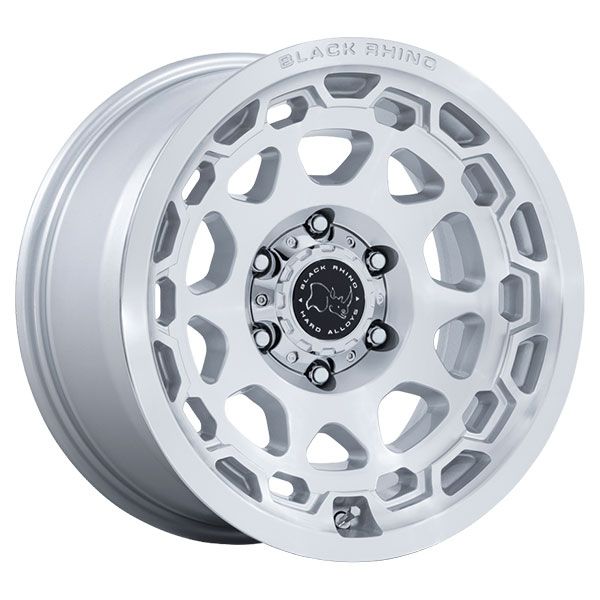 Black Rhino Congo Gloss Silver wheel