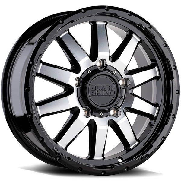Black Rhino Excursion Gloss Black with Mirror Face wheel