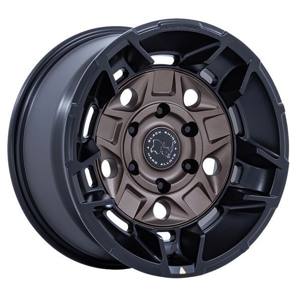 Black Rhino Guard Burnt Bronze with Black Lip wheel