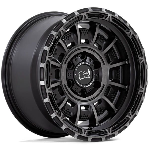 Black Rhino Legion Matte Black w/grey tint wheel