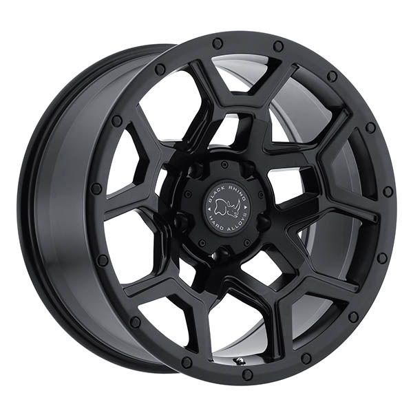 Black Rhino Overland Matte Black wheel
